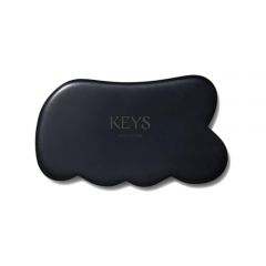 Keys Soulcare Obsidian Stone Gua Sha Body Massage Tool, Handcraft