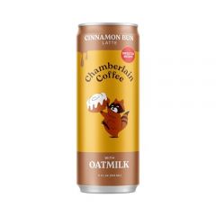 Chamberlain Coffee Cinnamon Bun Latte with Oatmilk - Canned Coffe