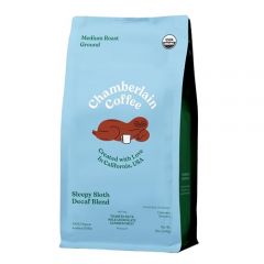Chamberlain Coffee Sleepy Sloth Decaf Blend - Zero Caffeine, Medi