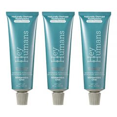Hey Humans Antiplaque Toothpaste with Fluoride | Natural Vegan Fo