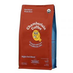 Chamberlain Coffee Night Owl Blend - Dark Roast Coffee Beans with