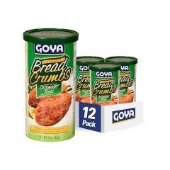 Goya Foods Bread Crumbs with Sazonador Total, 15 Ounce (Pack of 1