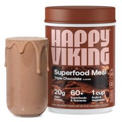 Happy Viking Triple Chocolate Protein + Superfoods Powder, Create