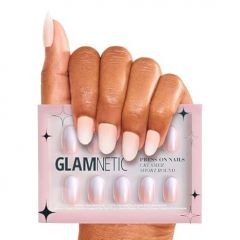 Glamnetic Press On Nails - Wild Card | Opaque UV Finish Short Poi