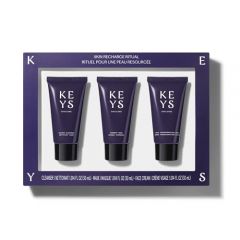 Keys Soulcare Skin Recharge Set, Trio Includes Golden Cleanser, F