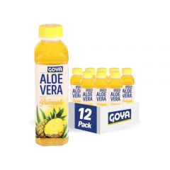 Goya Foods Aloe Vera Drink With Pineapple Flavor, 16.9 Fl Oz (Pac