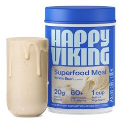 Happy Viking Vanilla Plant Protein Powder, Created by Venus Willi