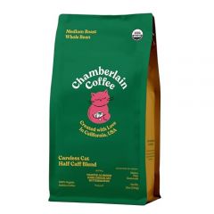 Chamberlain Coffee Careless Cat Blend - Half Caffeinated, Medium 