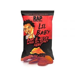 Rap Snacks Lil Baby Bar-B-Quin' With My Honey Heat Potato Ch