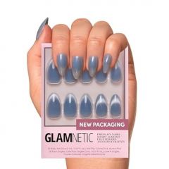 Glamnetic Press On Nails - Lilac | Solid Opaque Light Pastel Purp