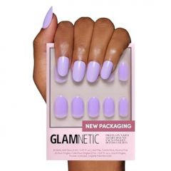 Glamnetic Press On Nails - Creamer | UV Finish Neutral Ombre Shor