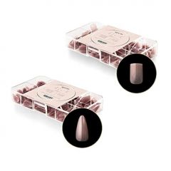 Apres Nail Neutrals Gel-X Alex Natural Coffin Medium & Lila N