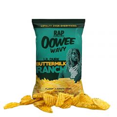 Rap Snacks Lil Durk Buttermilk Ranch Potato Chips 2.5 Oz Bags-Pac