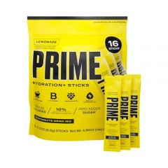 PRIME HYDRATION+ Sticks Lemonade | Hydration Powder Single Serve 