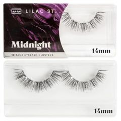 Lilac St - Midnight Dramatic Faux Eyelash Clusters (10mm) - Dark 