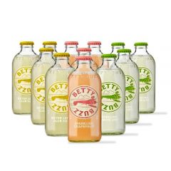 Betty Buzz Premium Sparkling Soda Citrus Variety Pack by Blake Li