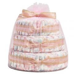 The Honest Company Deluxe Diaper Cake | Clean Conscious Diapers, 