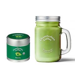 Chamberlain Coffee Matcha & Mason Jar Bundle - 100% Organic M