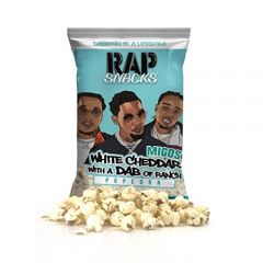 Rap Snacks Migos White Cheddar with a Dab of Ranch Popcorn 2.5 Oz