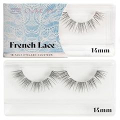 Lilac St - French Lace Glamorous Faux Eyelash Clusters (10mm) - D