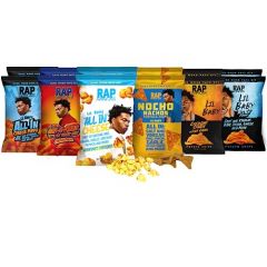 Rap Snacks Lil Baby All In, All In Cheese, Cheddar Sour Cream, an