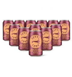 Betty Buzz Sparkling Apple Ginger Sour Cherry Mocktail by Blake L