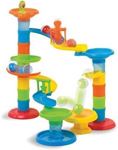 Fat Brain Toys Go Go Gears! - Wooden Size-Matching Puzzle for Pre
