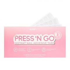 Glamnetic Press On Nails - Angel | Opaque White Short Almond Nail