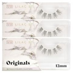 Lilac St - French Lace Glamorous Faux Eyelash Clusters (16mm) - D