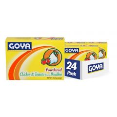 Goya Foods Chicken & Tomato Bouillon, Powdered, 2.25 Ounce (P