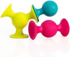 Fat Brain Toys MiniSpinny - Travel-Friendly Spinning, Textured Se