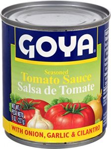 Goya Foods Tomato Sauce with Cilantro, Onion & Garlic, 8 Ounc