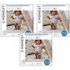 The Honest Company Clean Conscious Training Pants | Plant-Based, 