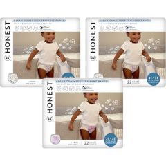 The Honest Company Clean Conscious Training Pants | Plant-Based, 