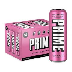 PRIME HYDRATION Energy Drink Strawberry Watermelon, Naturally Fla