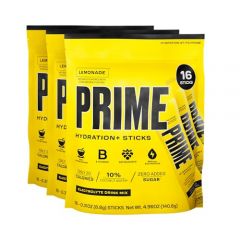 PRIME HYDRATION+ Sticks Lemonade | Hydration Powder Single Serve 