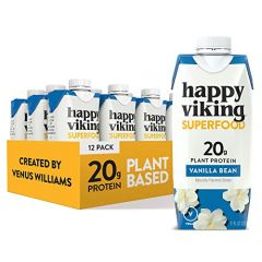Vanilla Bean Vegan Plant Protein Shakes by Happy Viking, Created 