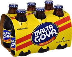 Goya Malta Non-Alcoholic Malt Beverage, 7 Ounce Bottles (Pack of 