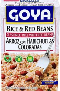 Goya Foods Rice and Red Beans, Seasoned Rice Mix, 7 Ounce (Pack o