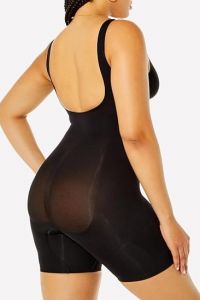 Women's Nearly Naked Shaping Mid Thigh Bodysuit, Medium Comp