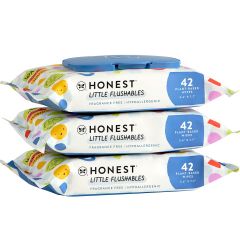 The Honest Company Plant-Based Toddler Flushable Wipes | Designed