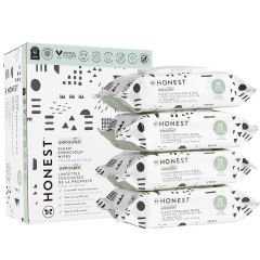 The Honest Company Clean Conscious Unscented Wipes | Over 99% Wat