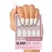 Glamnetic Press On Nails - Angel | Opaque White Short Almond Nail